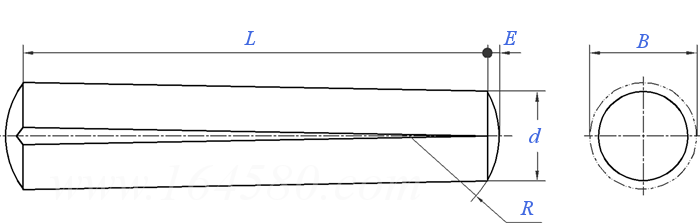 SAE J 494 (A) - 2004 A型 槽銷