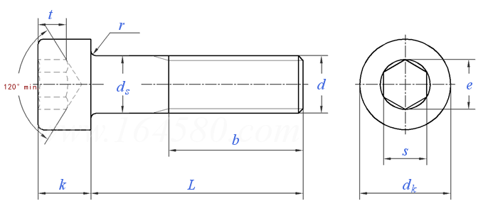 ISO  21269 - 2004 细牙内六角圆柱头螺钉