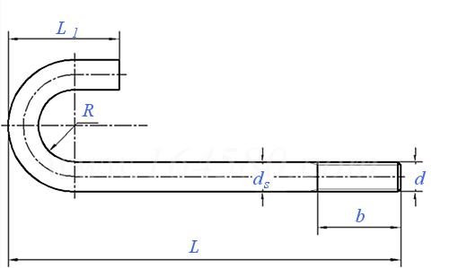 DL /T 1236 (J) - 2013 J型地脚螺栓