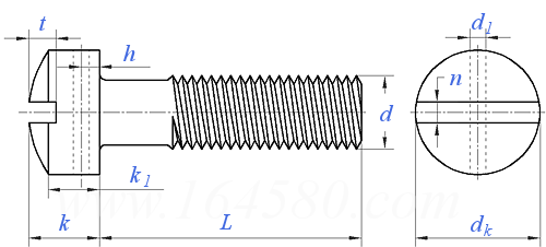 ASME B 18.6.3 (H6C) - 2024 球面圆柱头,头部带孔螺钉 (ASTM F837, F468) [TABLE 2.2.6-3]