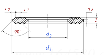 CB /T 4328 (05) - 2013 波齿铜垫圈（05）