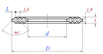 CB /T 316 (08) - 1995 帶齒墊圈
