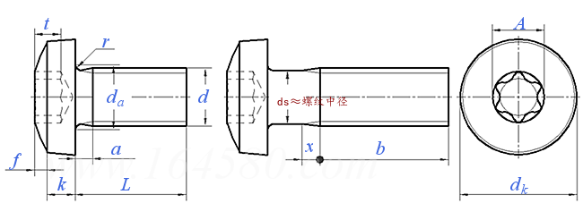 JASO F 116 (T11) - 2005 梅花槽球面扁圆柱头螺钉