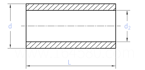 DIN  2510-7 (D / E) - 1971 腰狀杆螺柱連接副 受力套管 D型 / E型