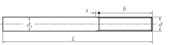 DIN  525 - 2009 焊接螺柱