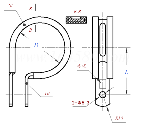 HB  8075 ~ 8078 - 2002 帶減輕孔的帶墊夾緊卡箍