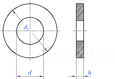 CNS  5115 - 1980 螺栓用粗級墊圈 C級