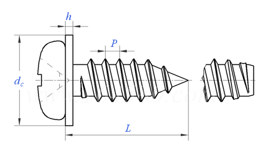 GB /T 9074.18 - 1988 十字槽盘头自攻螺钉和平垫组合