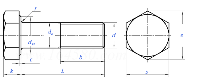ASME/ANSI B 18.2.3.7M - 1979 (R2006) 米制重型六角結構螺栓