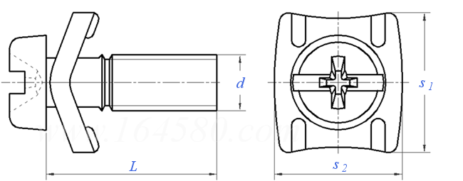 JB /T 14724 - 2024 復合槽圓柱頭螺釘和瓦形墊圈組合件