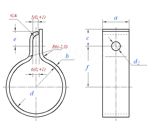 DIN  71555 - 2003 機動車 排氣系統管夾