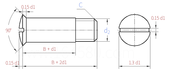 GB  559 (O2) - 1987 沉頭橫銷(xiāo) 適用圓形卸扣