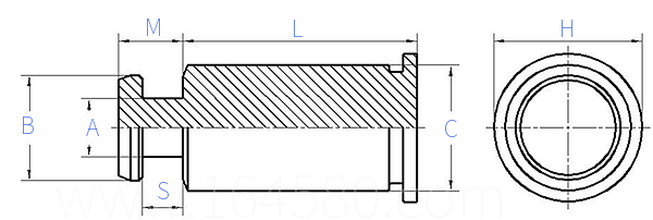 Self-Clinching  SKC SK4 定位支撑柱