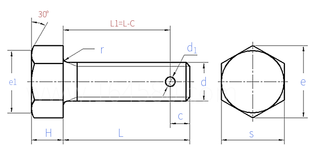 HB 1- 201 - 1995 六角头螺钉