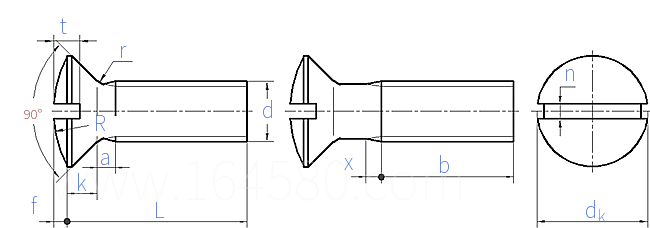 CNS  4414 - 1981 开槽半沉头螺钉