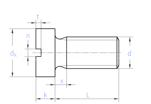 CNS  9680 - 1982 精密机械用开槽圆柱头螺钉