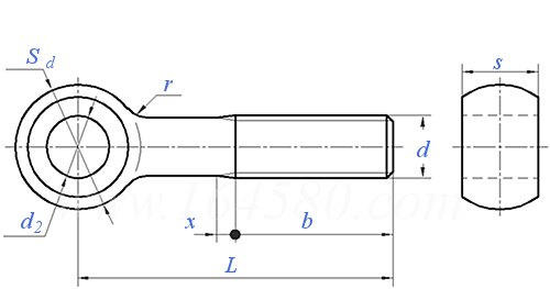 GB  798 - 1976 活節螺栓