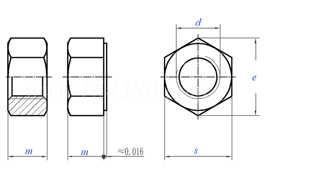 AS /NZS 2465 - 1999 (R2016) 美制六角螺母 - UNC, UNF螺纹