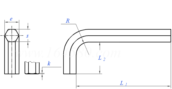 ANSI B 18.3.2M - 1979 (R2003) 米制内六角用扳手