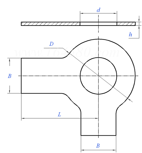 CNS  4645 - 1983 双耳止动垫圈