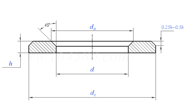DIN  34820 - 2004 钢结构用倒角平垫圈