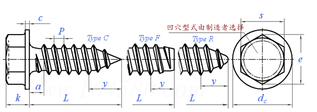 GB /T 16824.1 - 2016 六角凸缘（华司）自攻螺钉