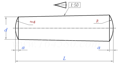 EN  22339 - 1992 圆锥销