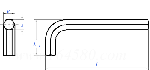 DIN ISO  2936 - 2016 内六角扳手