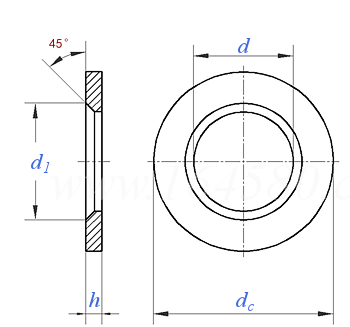 GB /T 3632 (W) - 1995 钢结构用扭剪型高强度平垫