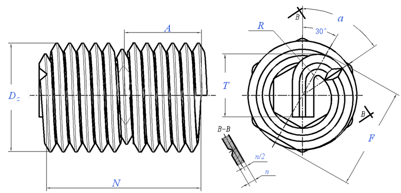 GB /T 24425.3 - 2009 锁紧型钢丝螺套  细牙