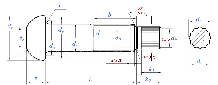 GB /T 3632 (S) - 2008 钢结构用扭剪型高强度螺栓