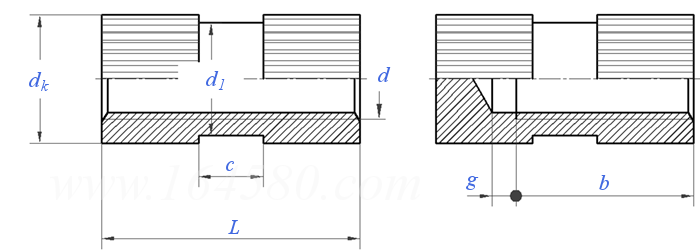 GB  809 - 1988 嵌装圆螺母