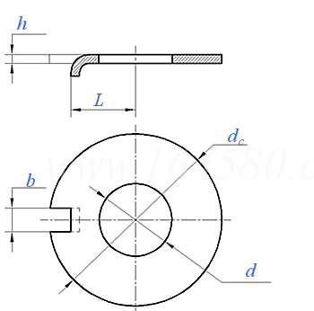 UNI  6599 外舌止動墊圈