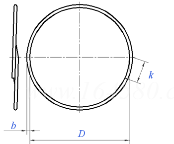 GB  921 - 1986 钢丝锁圈