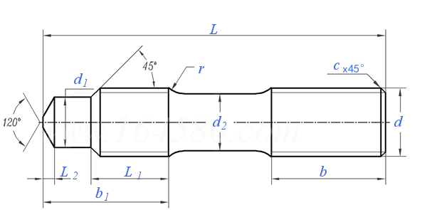 HG /T 20256 - 2016 高压合成系统用 PN 160 拧入用螺柱