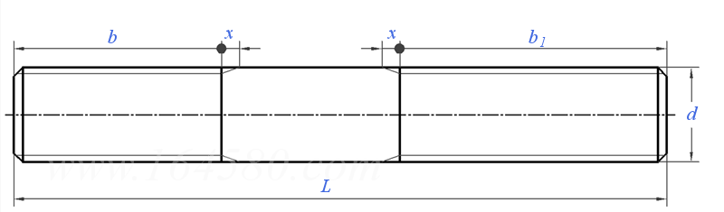 JB /T 8007.4 - 1999 双头螺栓