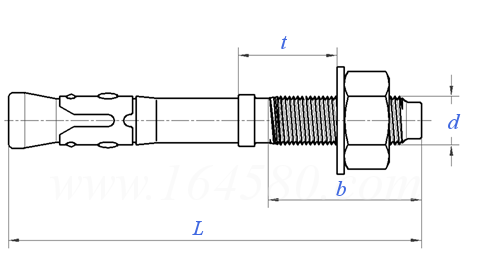 JB /ZQ 4763 - 2006 膨胀螺栓
