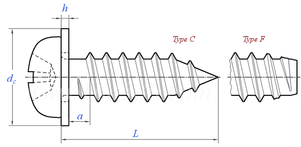 Q  220B 十字槽盘头自攻螺钉和平垫组合