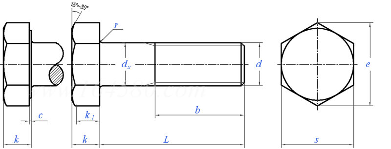 SH /T 3404 (bolt) - 2013 石化用六角頭螺栓