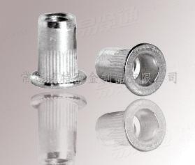 铝铆螺母 滚花拉铆螺母 平头铆螺母