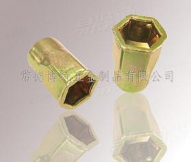 YJT3003 120°小沉头内外半六角铆螺母