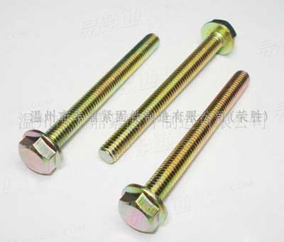 六角法兰螺栓 全螺纹
