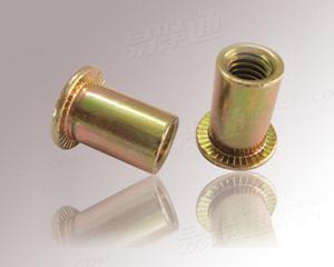 平頭滾花鉚螺母