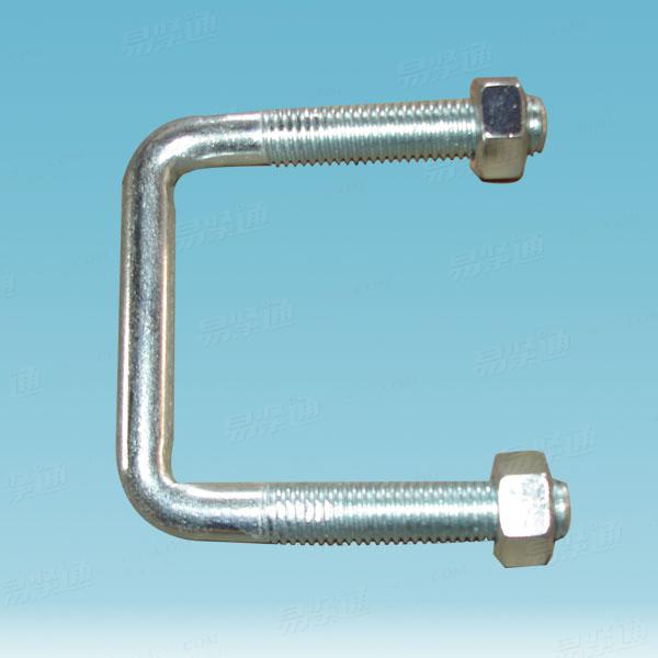 4.8级U形螺栓组合配2个螺母