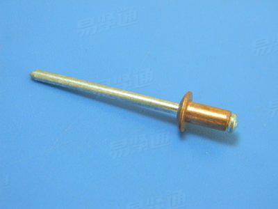 鍍銅開口型抽芯鉚釘  圓頭抽芯鉚釘