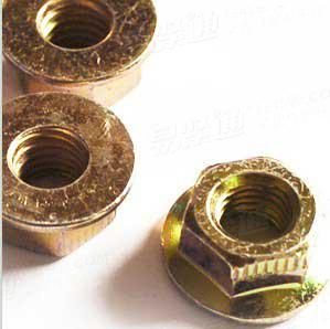 侧面压点式金属锁紧螺母