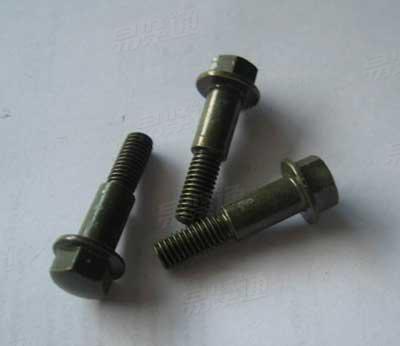 10.9級外六角法蘭面螺栓 法蘭台階螺栓 鍍鎳