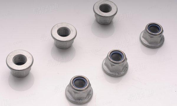 达克罗法兰尼龙锁紧螺母 10级