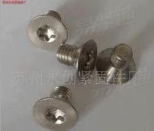 不銹鋼梅花槽沉頭螺釘