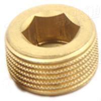 铜内六角喉塞 车削